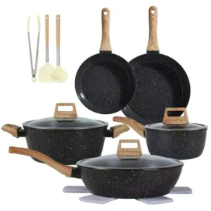15PCS Ceramic Cookware Se