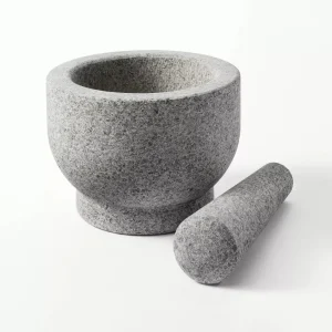 2.1 Cup Granite Mortar and Pestle Set