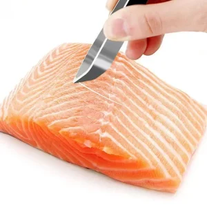 1pcs 430 Stainless Steel Fish Bone Tweezers